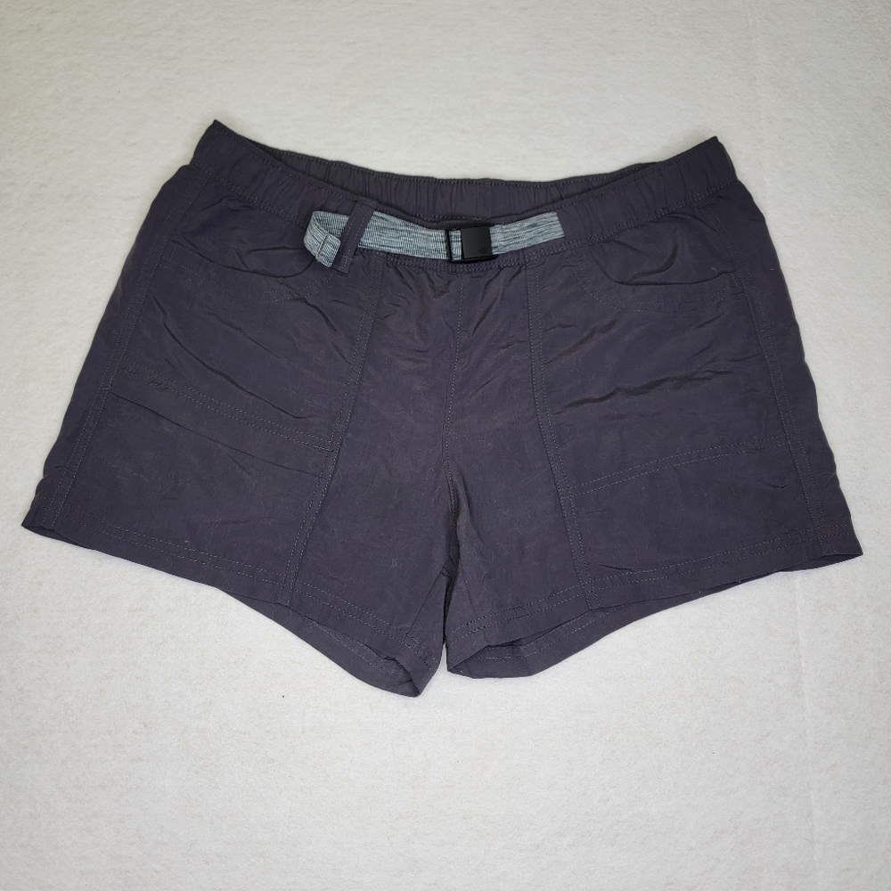 Womens The North‎ Face Hiking Belted Shorts Size M in Gray